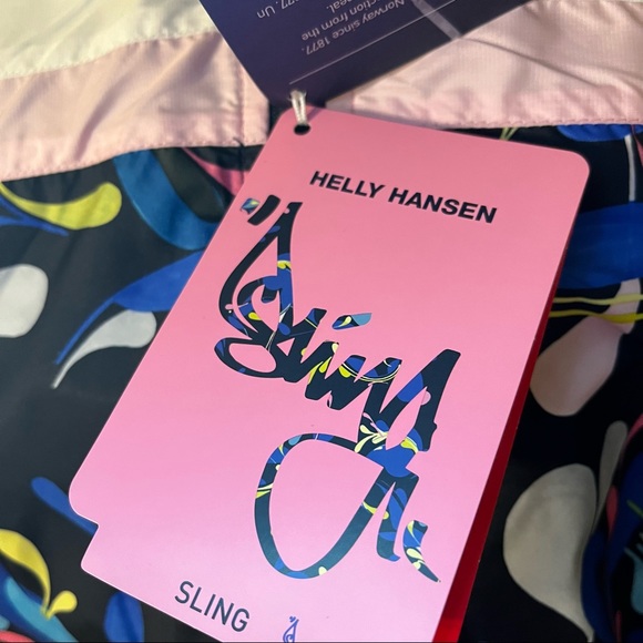 NWT- 80’s Retro Helly Hanson Breeze Packable Wind Jacket - Picture 7 of 16